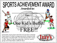 sports achievement award